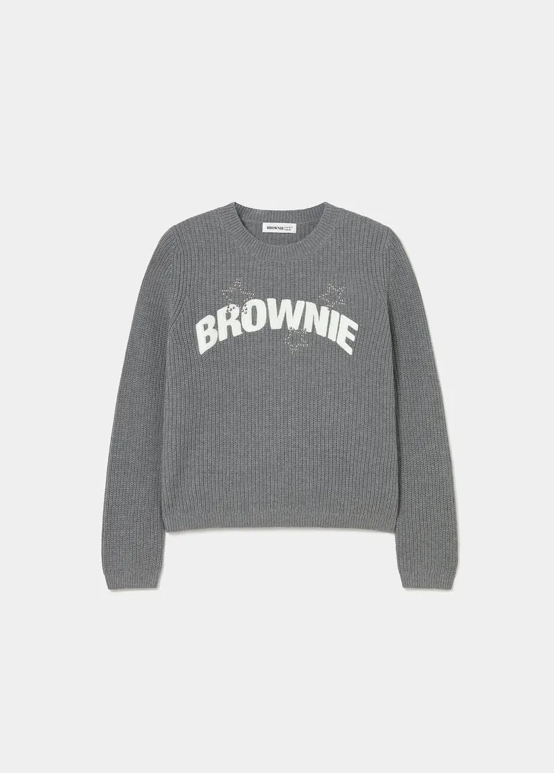 Brownie star sweater