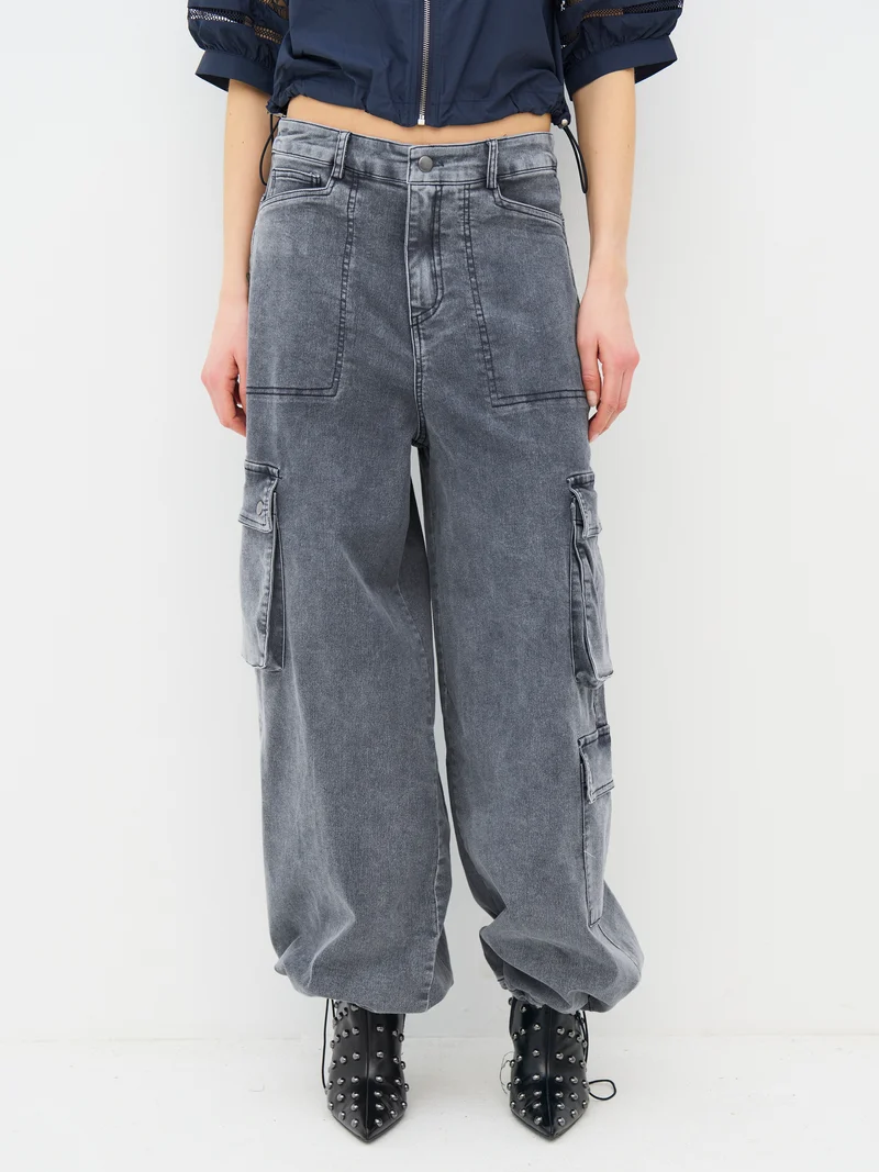 EVIE-Hose - Denim