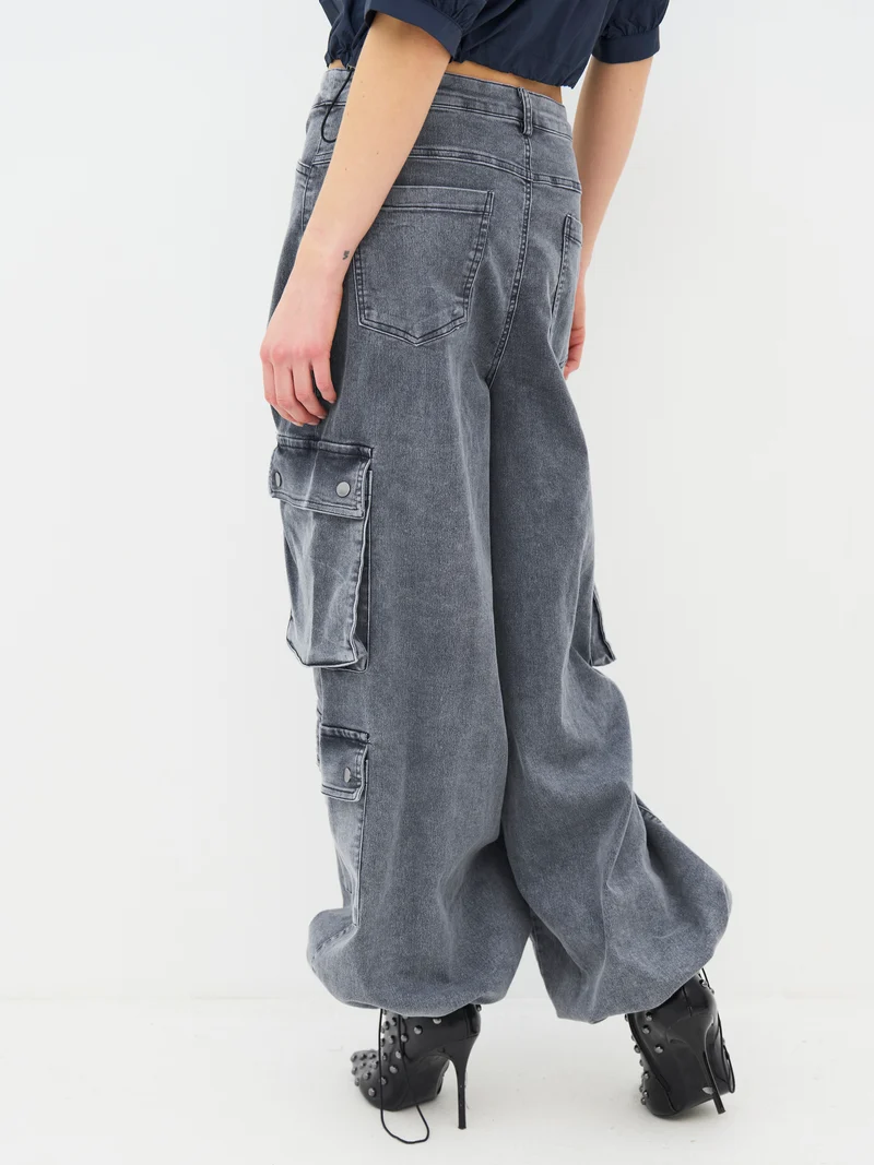 EVIE-Hose - Denim