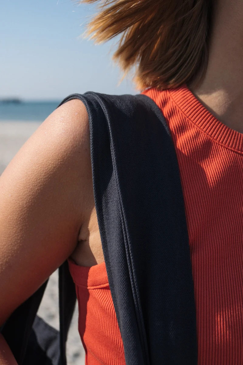 Shopper-Beachbag Dunkelblau