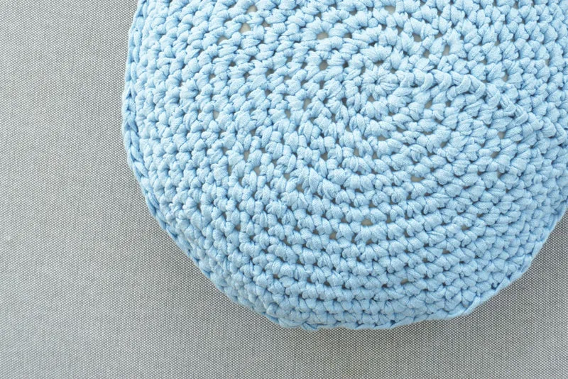 Häkelset Circle Kissen, Wooltwist