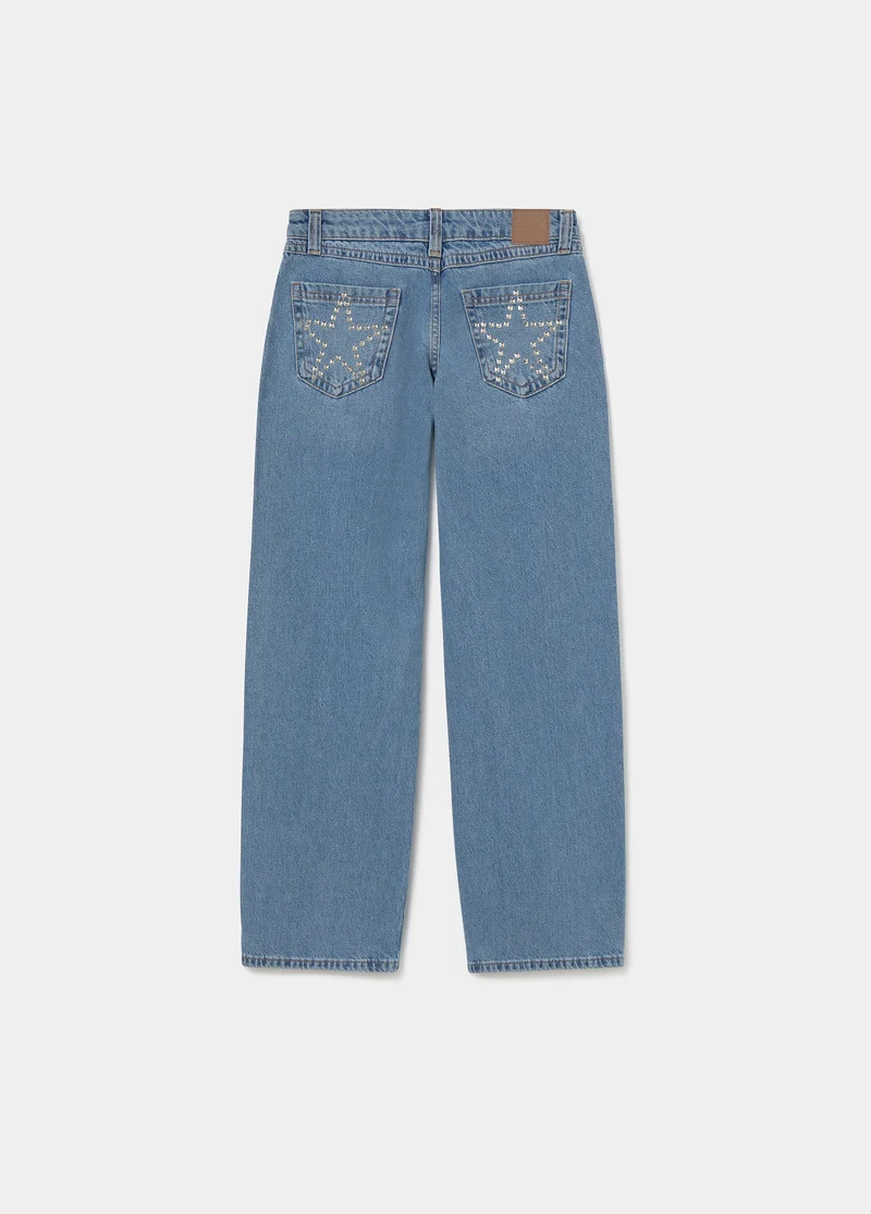 Star-studded jeans
