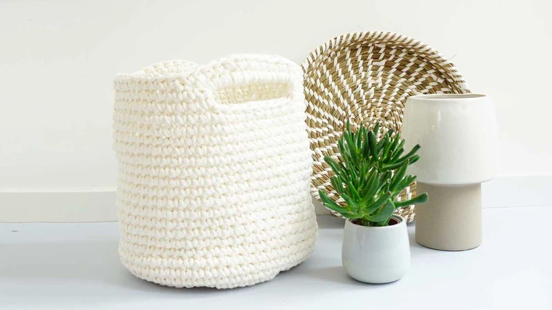 Zebra Basket Häkelset