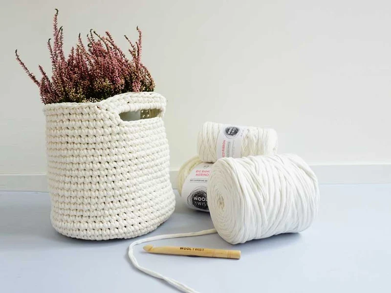 Zebra Basket Häkelset