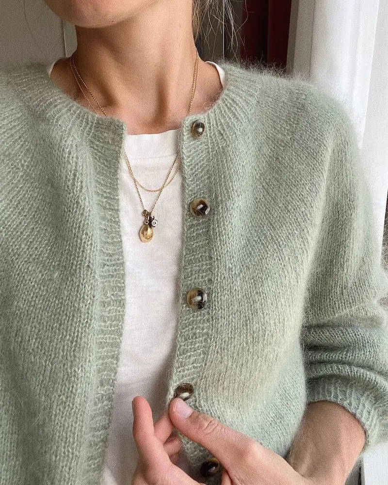 Anleitung Novice Cardigan - Mohair Edition, PetiteKnit