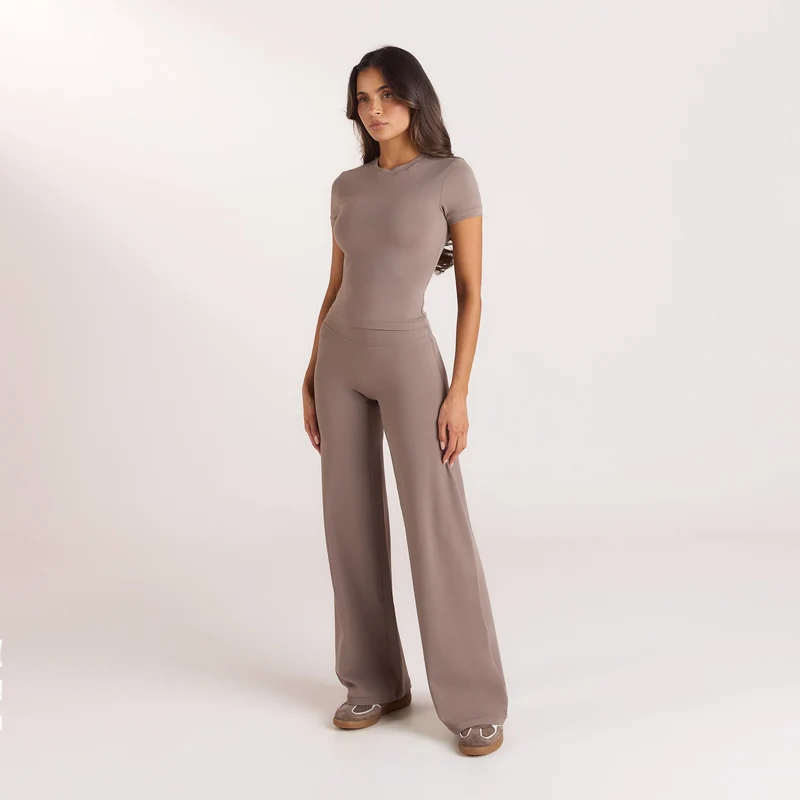 ContourSoft™ Gerade Leggings - Champignon