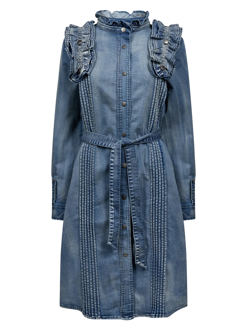 EVREN Kleid - Denim