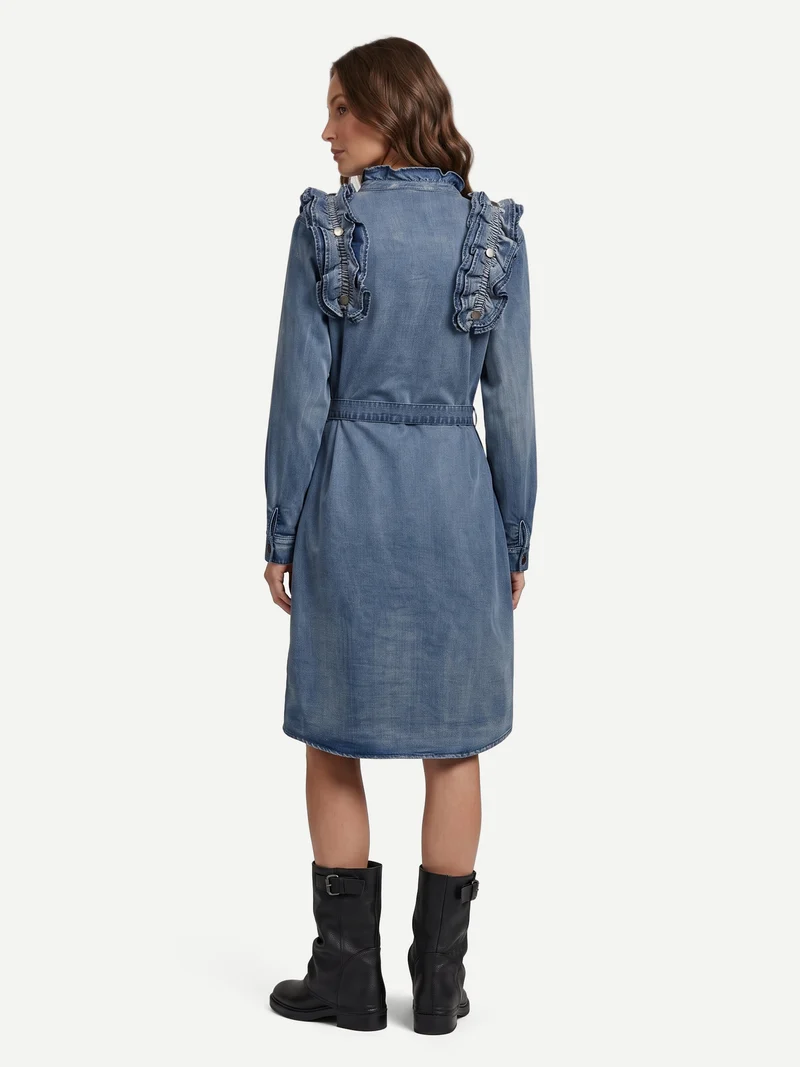 EVREN Kleid - Denim