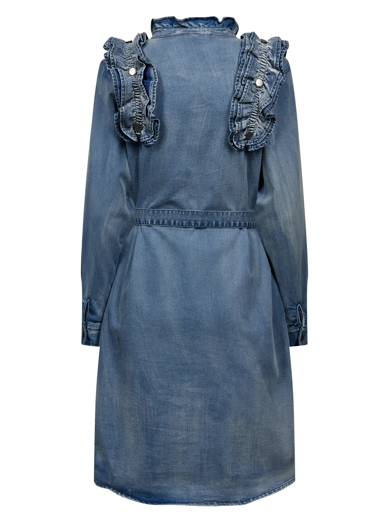 EVREN Kleid - Denim