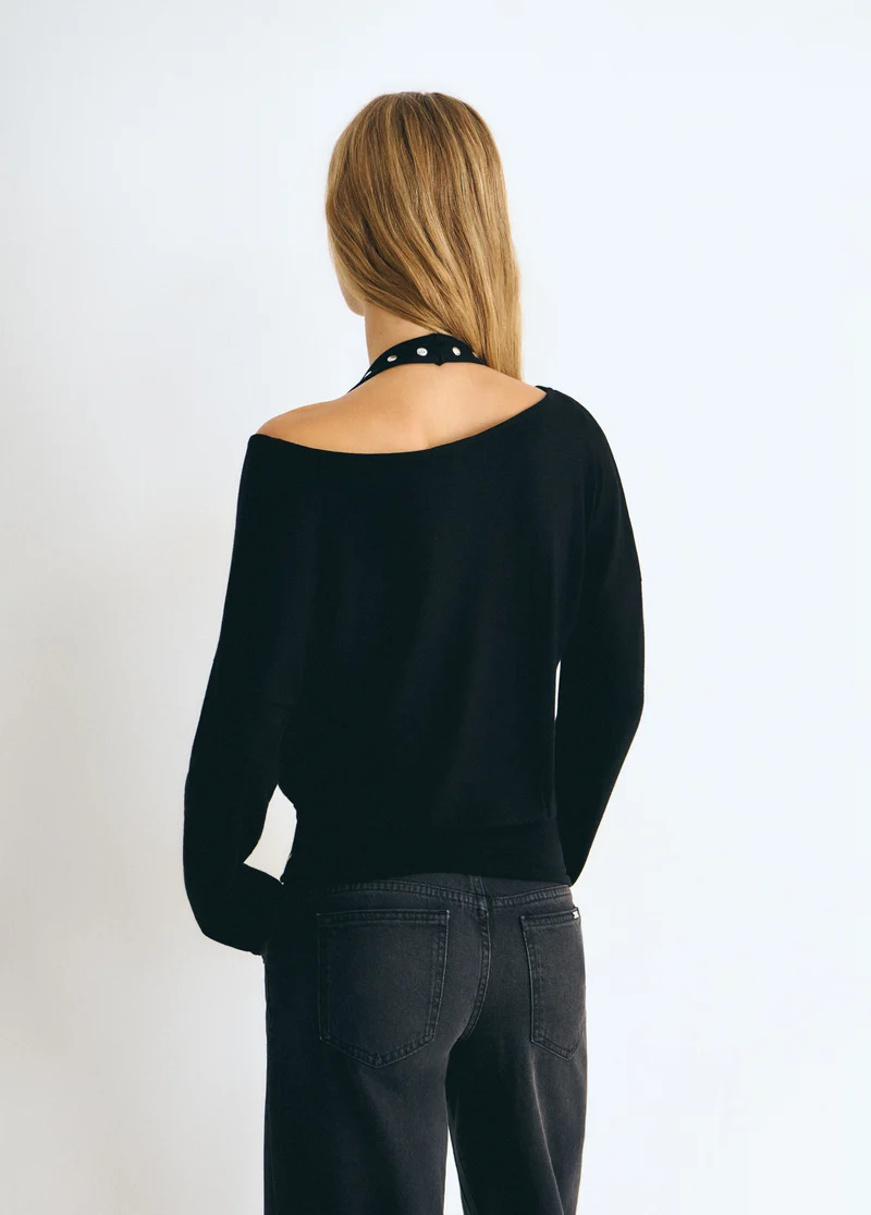 Double studded T-shirt
