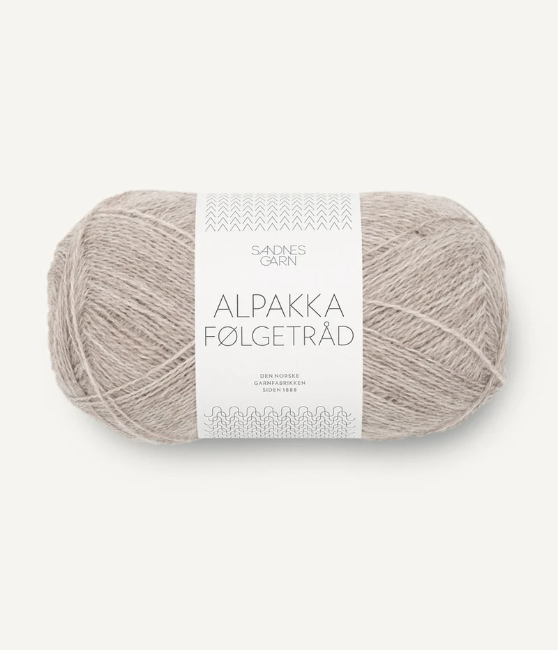 Alpakka Følgetråd, Sandnes Garn