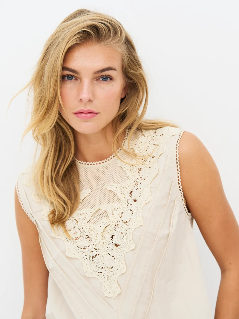 ELENI Top - Bone