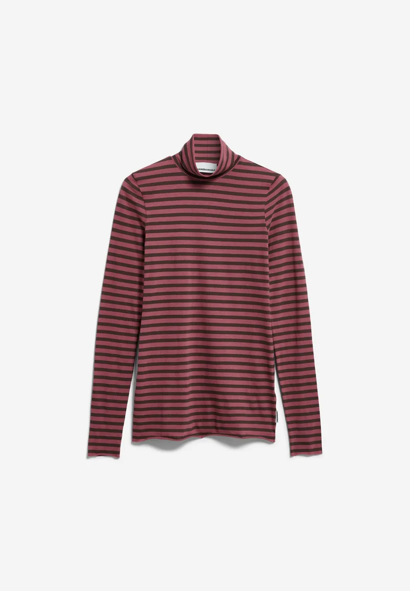 GRAZILIANAA GESTREIFTES LANGARMSHIRT | claystone-velvet ember