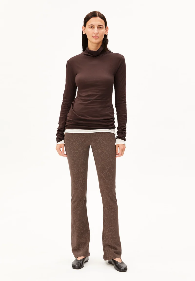 GRAZILIANAA SOFT LANGARMSHIRT | claystone