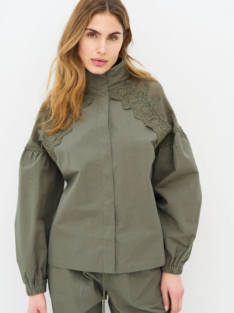 ELENI Hemd - Army