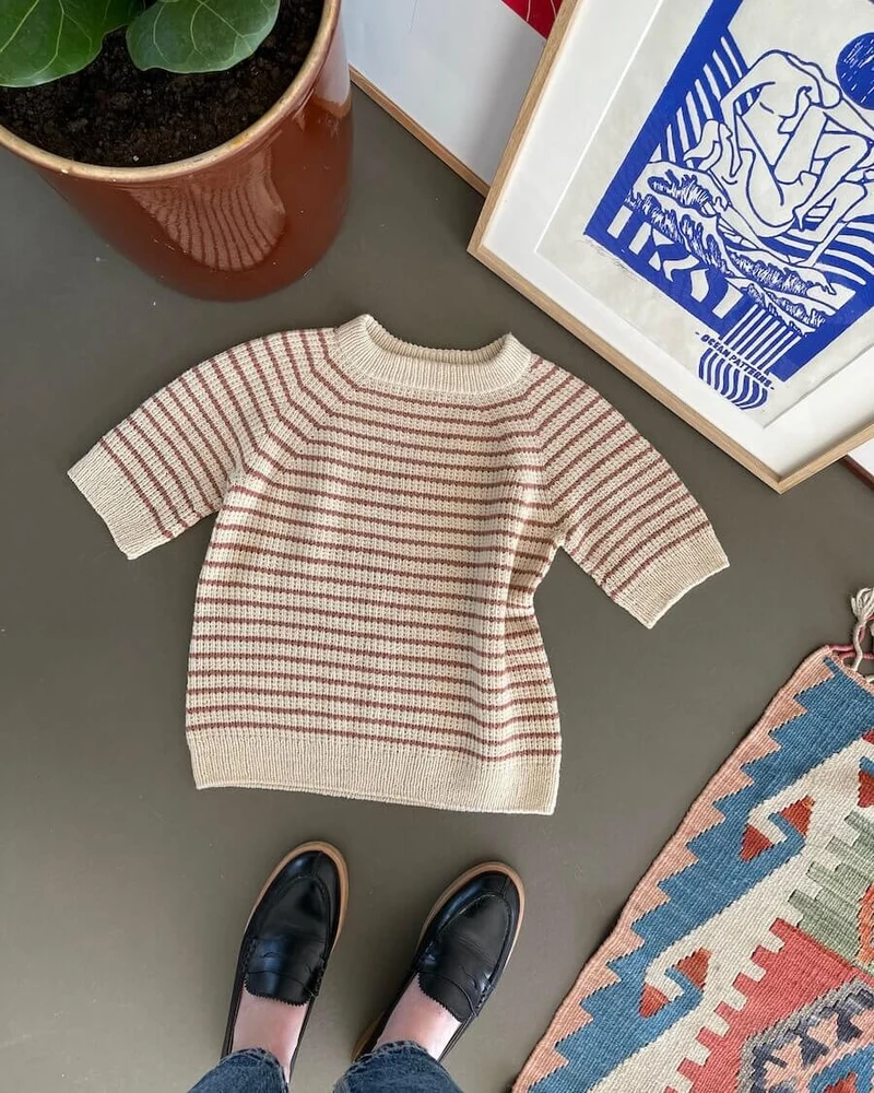 Strickset Friday Tee, PetiteKnit