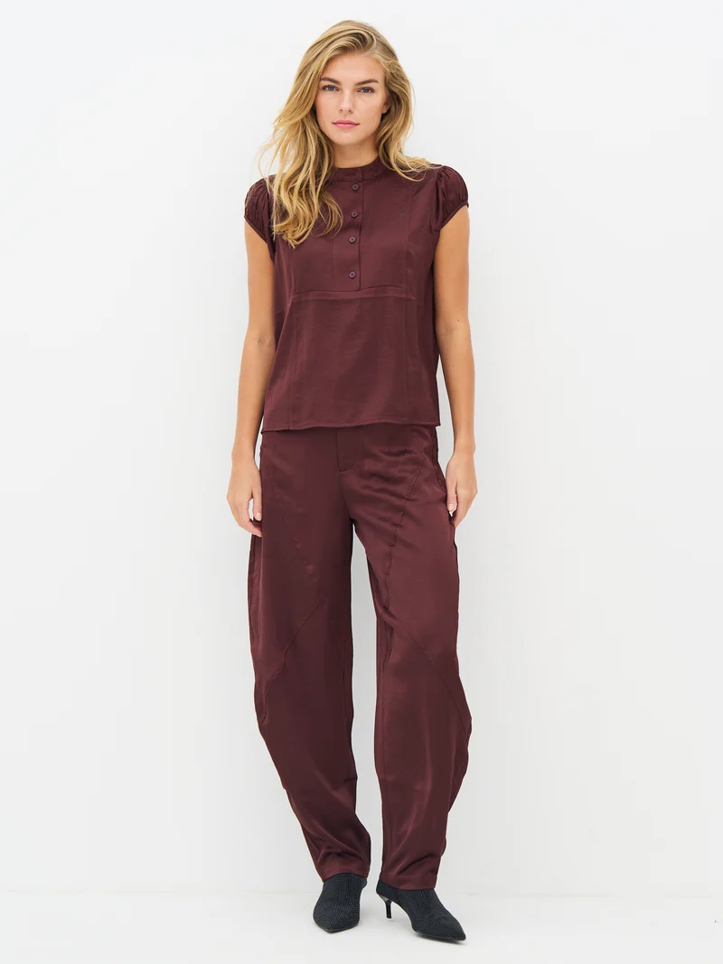 EMORY Top - Burgundy