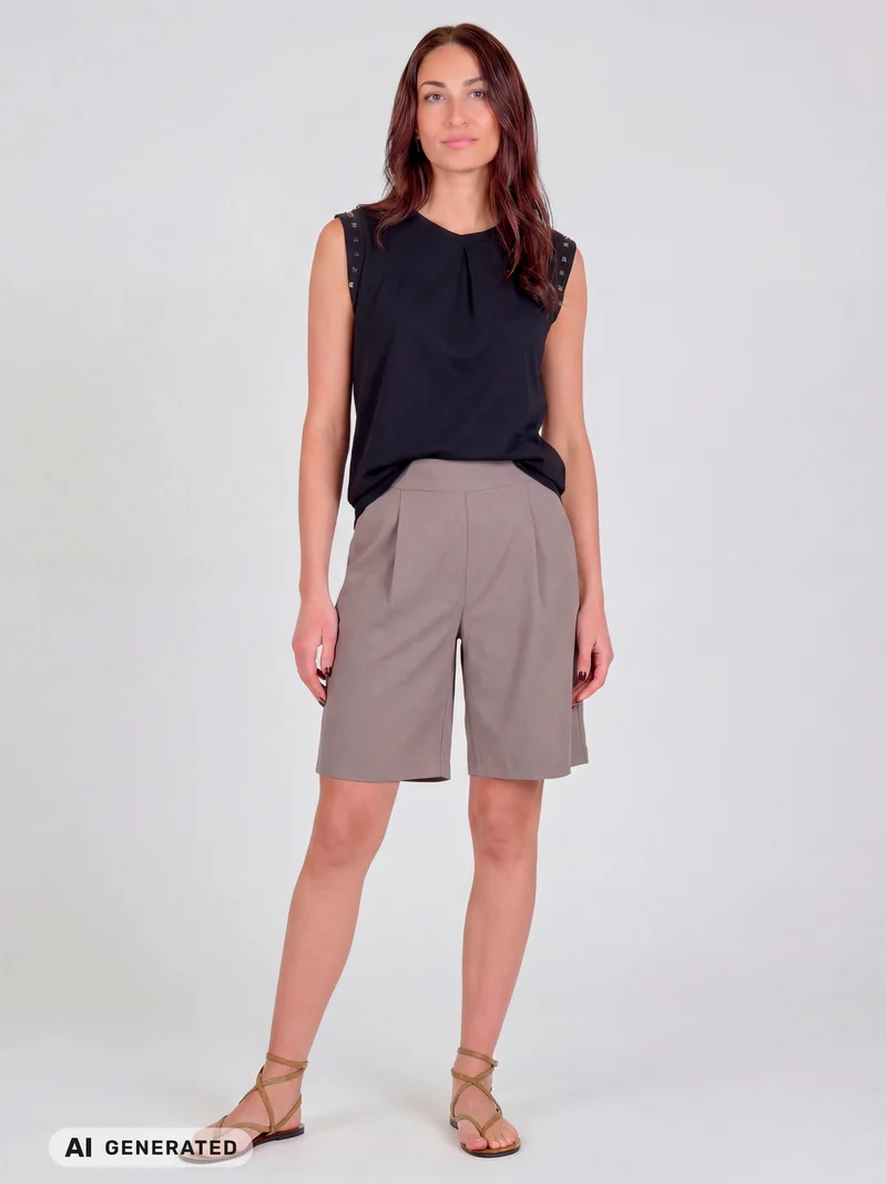 Denise Badia shorts - Sand