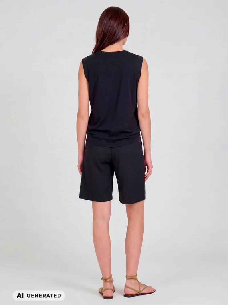 Denise Badia shorts - Schwarz