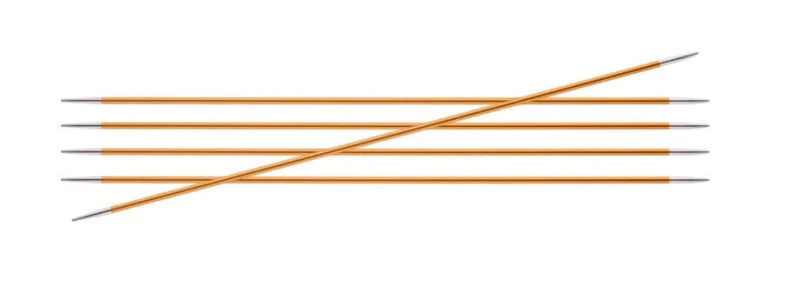 Zing Strumpfstricknadeln von KnitPro 15 cm.