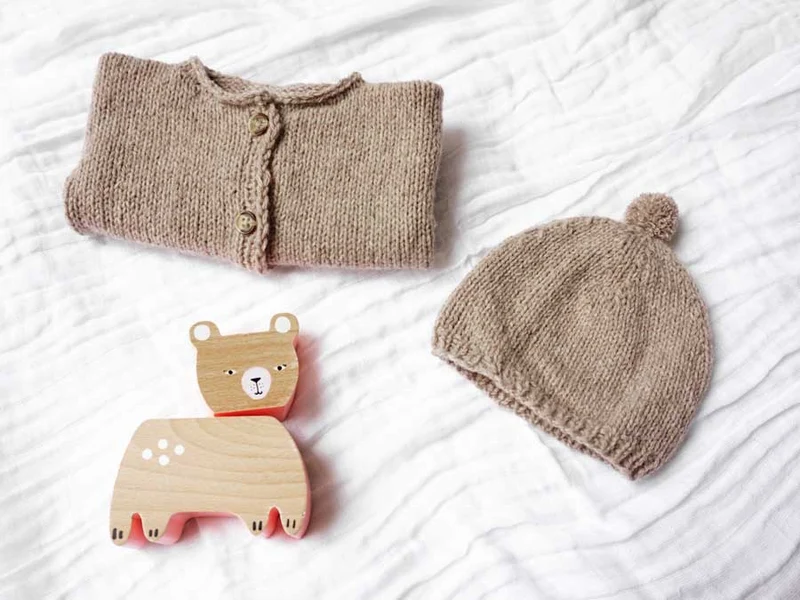 Strickset Cashme Jäckchen, Wooltwist