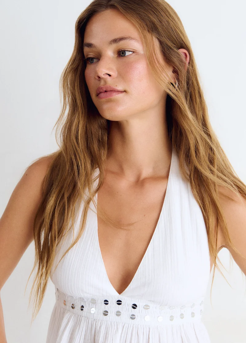 Mirror strap top