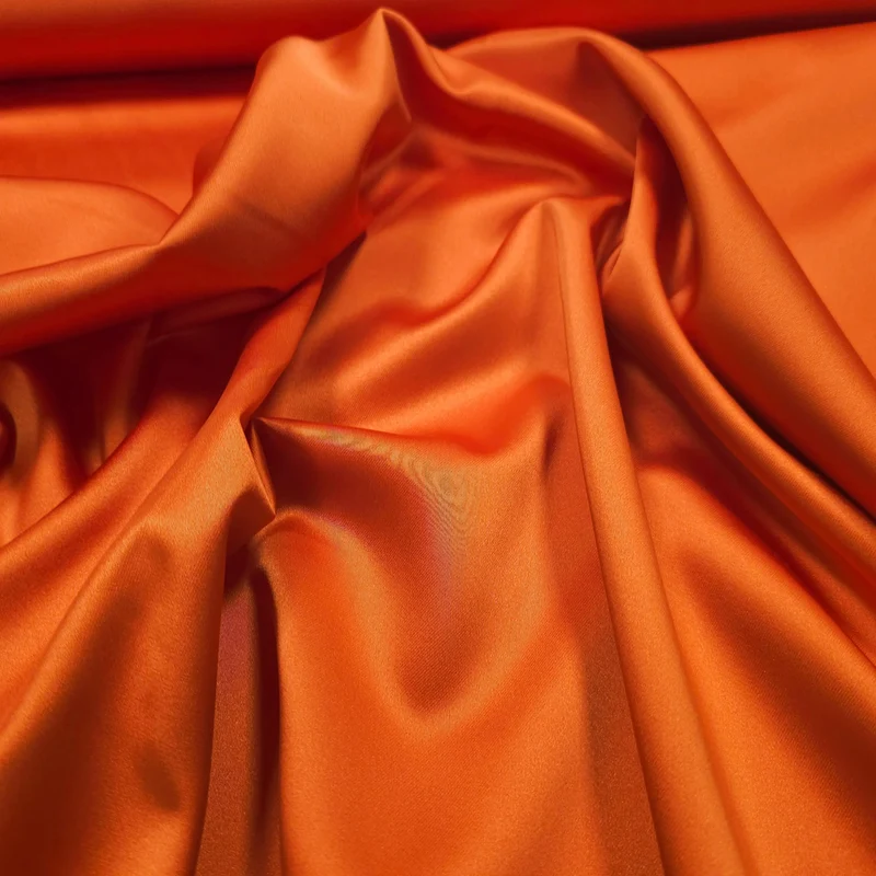 Premium Stretch Satin orange