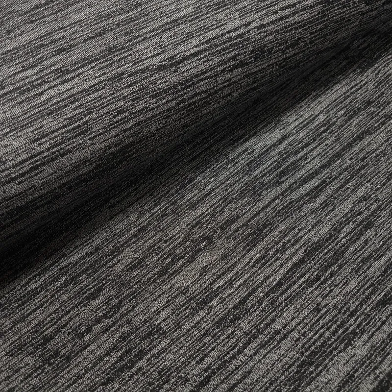 Strick Jersey gestreift grau