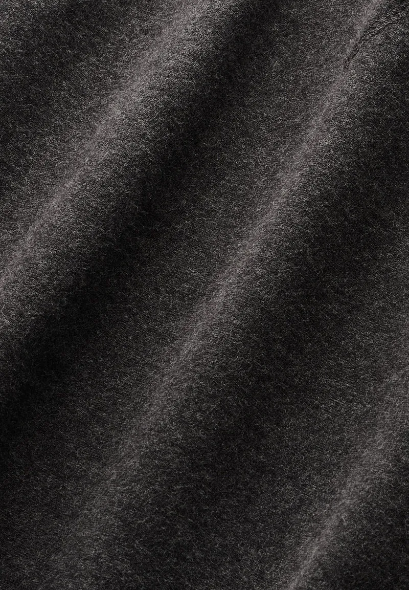 ICONIC Å MELANGE HOODIE | steel melange