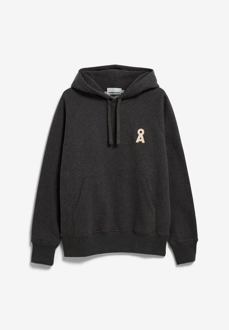 ICONIC Å MELANGE HOODIE | steel melange