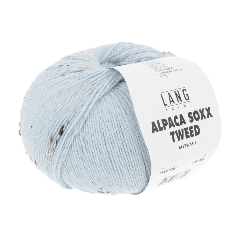 Lang Yarns Alpakasocken Tweed