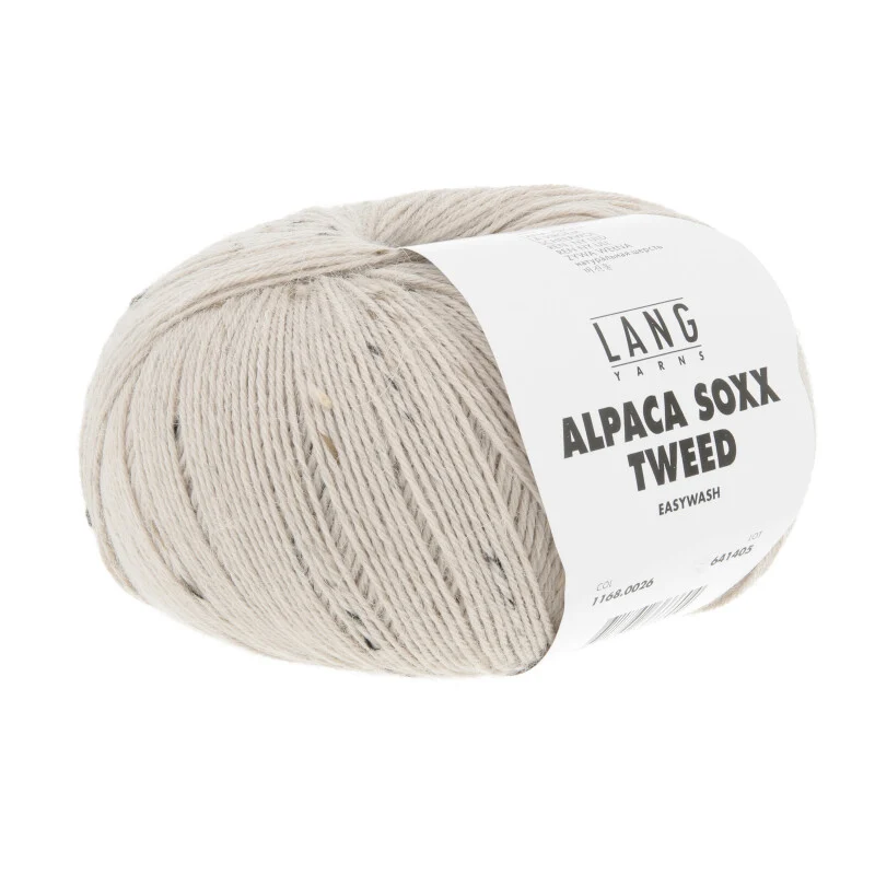 Lang Yarns Alpakasocken Tweed