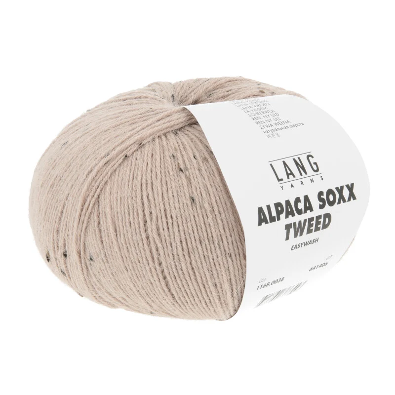 Lang Yarns Alpakasocken Tweed