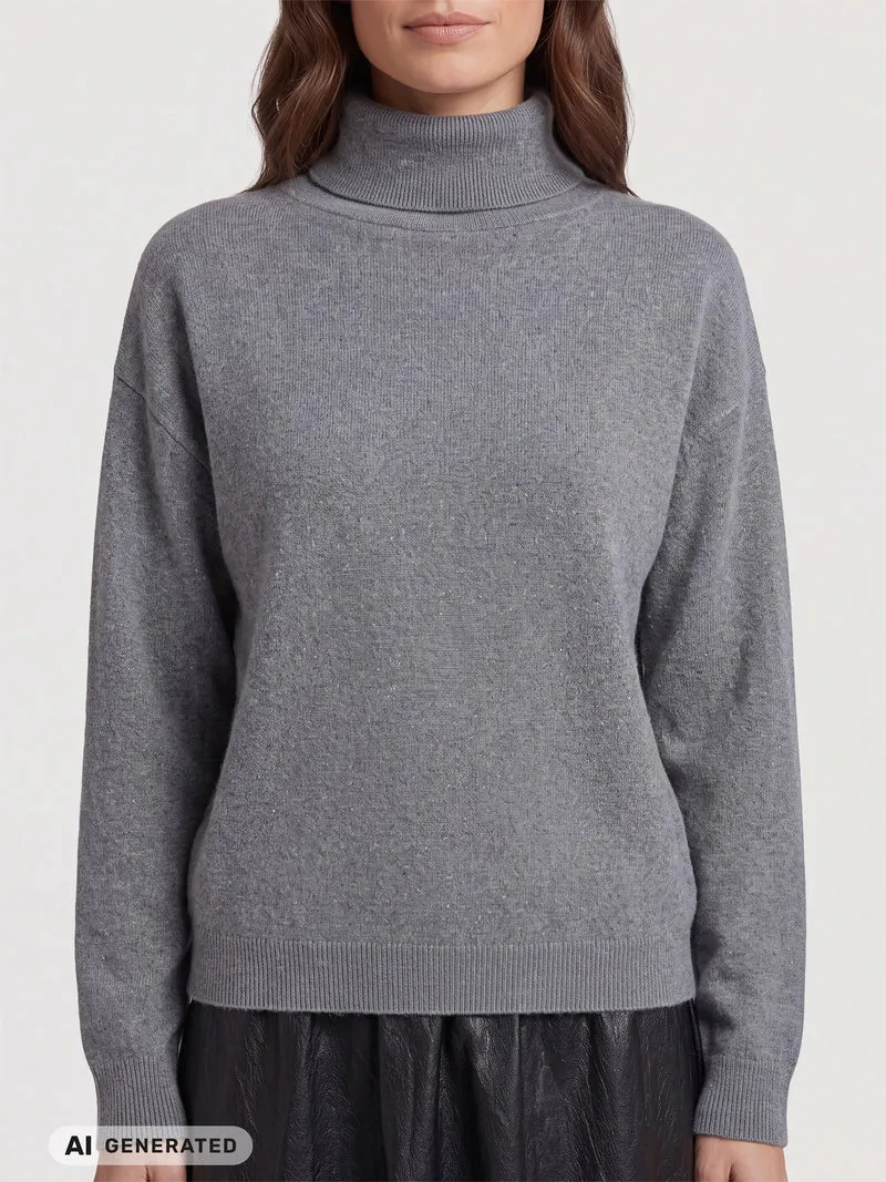 Erikka Merino/Kaschmir Pullover - Grey