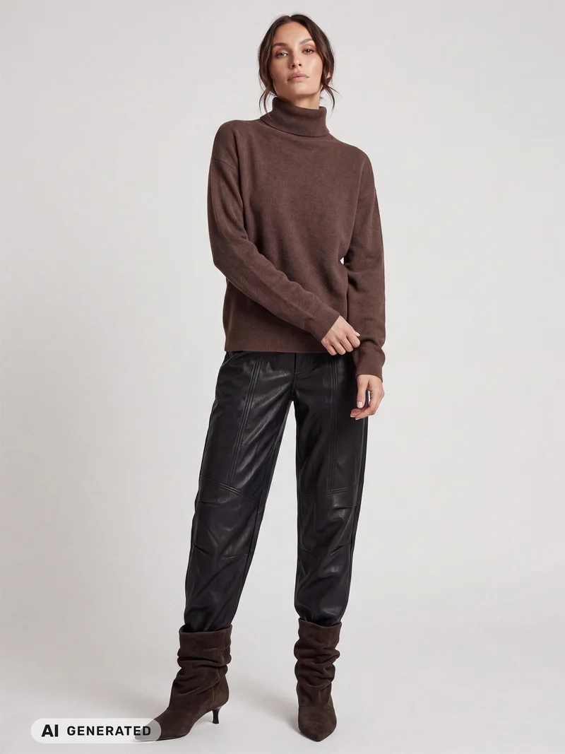 Erikka Merino/Kaschmir Pullover - Brown