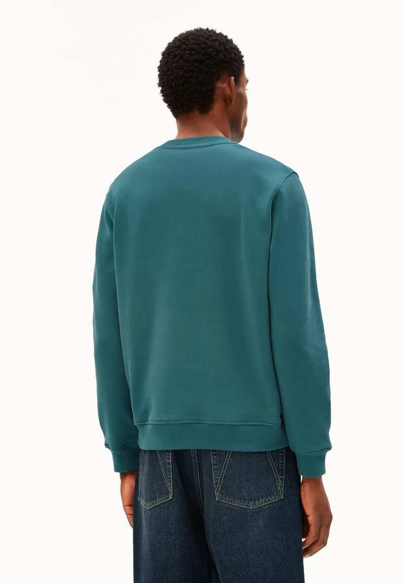 BAARO FLEECE SWEATSHIRT | petrol velvet