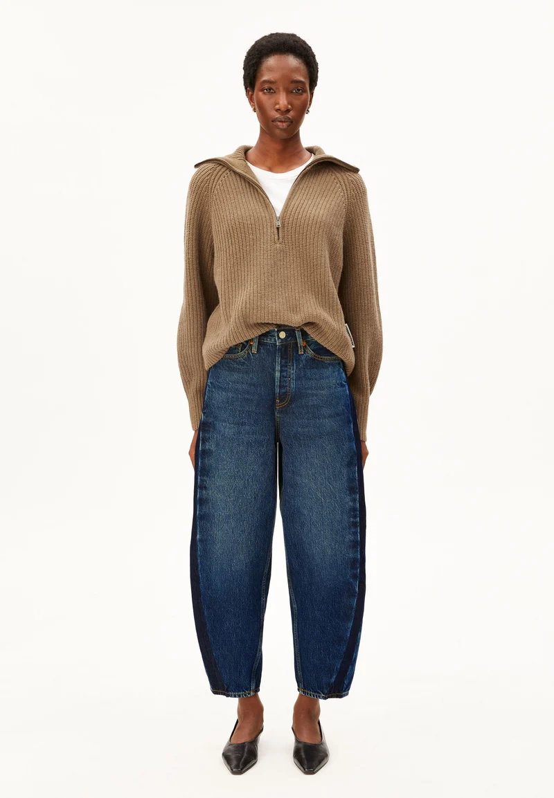 BAARLY HIGH PANEL BARREL JEANS | verge