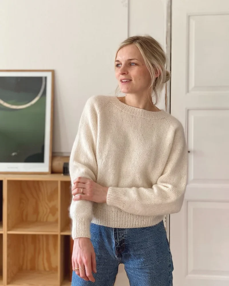 Anleitung Kein Schnickschnack Pullover, PetiteKnit