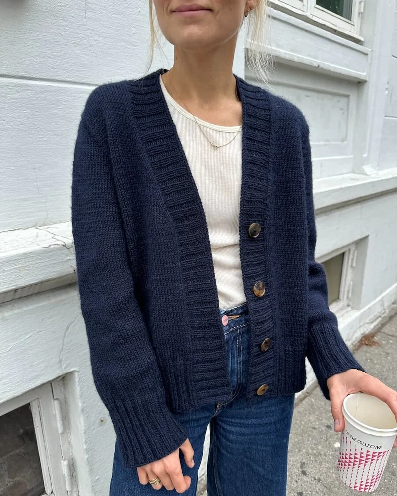 Anleitung Eva Cardigan, PetiteKnit