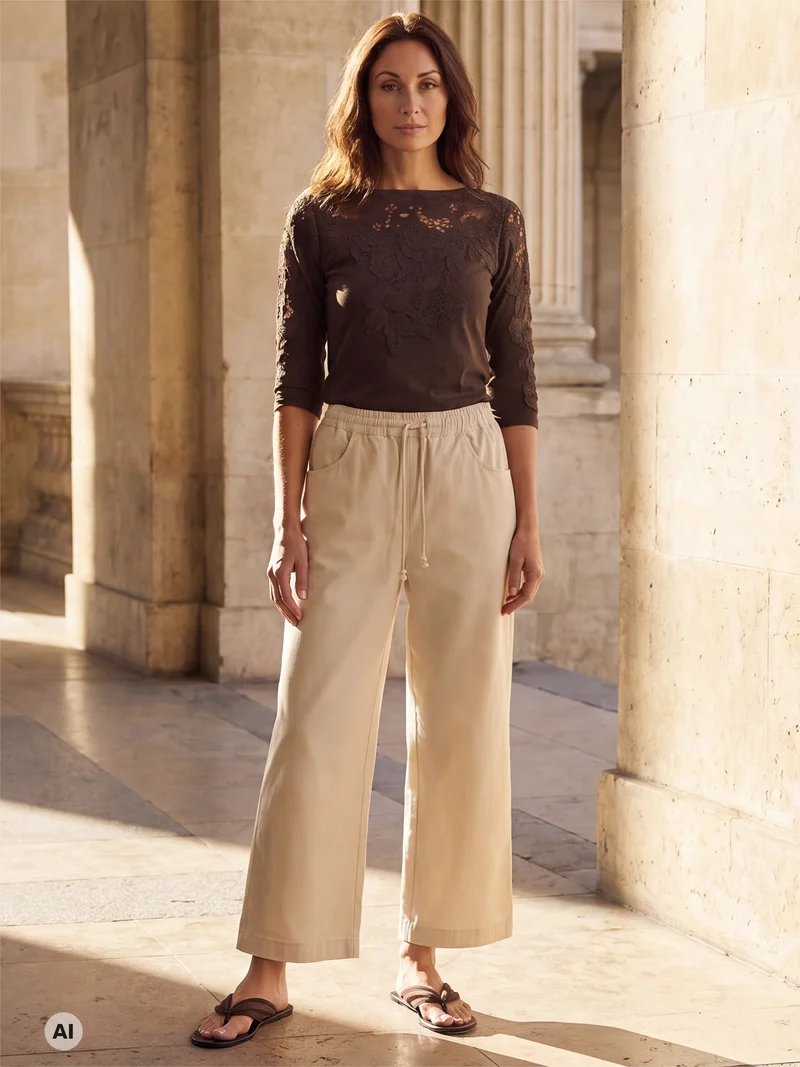 DAC Bluse gestrickt - Brown