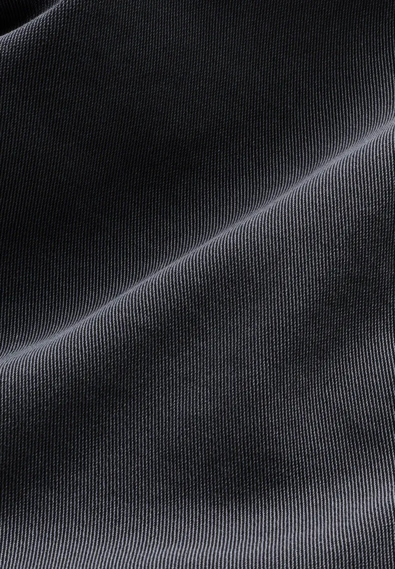 GEFÜTTERTE BAUMWOLL-JACKE | dark steel