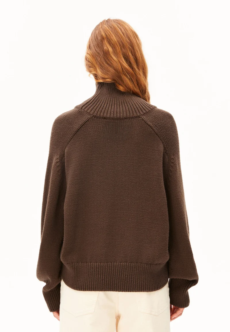 WINTER-BAUMWOLL-STRICKPULLOVER | claystone