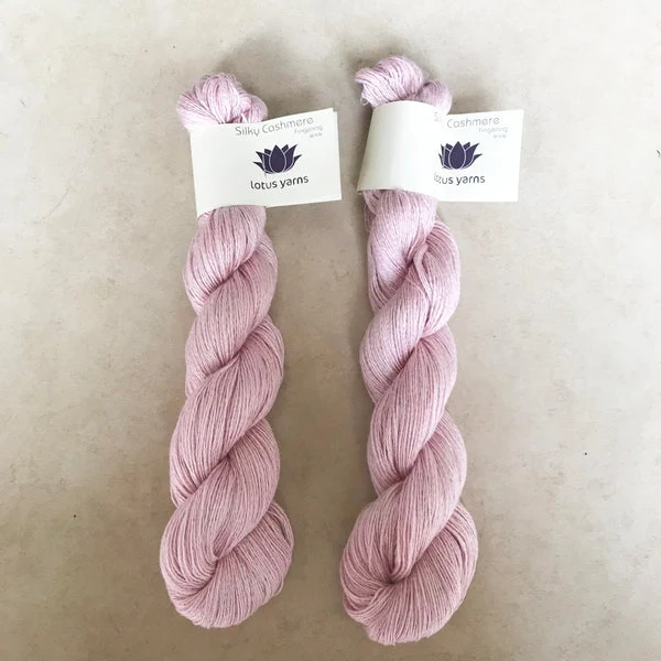 Lotusgarne seidig cashmere Fingerspiele