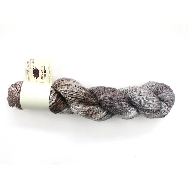 Lotusgarne seidig cashmere Fingerfarben, handbemalt