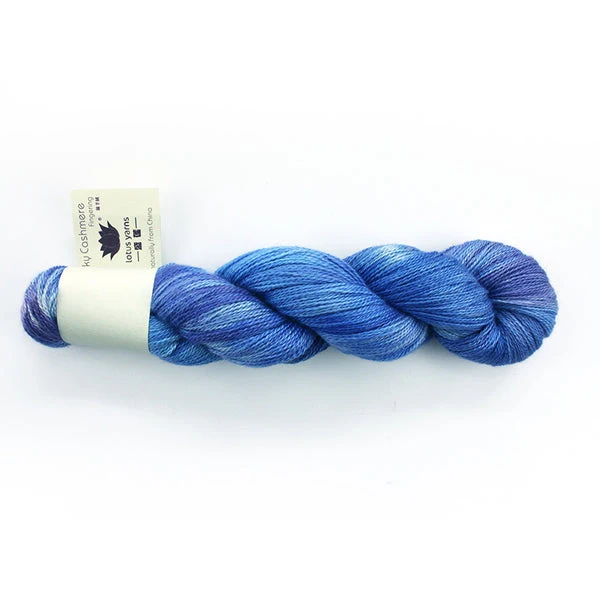 Lotusgarne seidig cashmere Fingerfarben, handbemalt