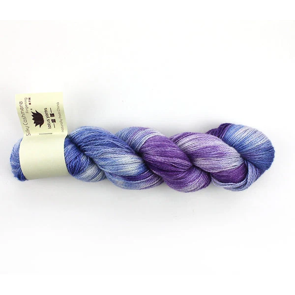 Lotusgarne seidig cashmere Fingerfarben, handbemalt