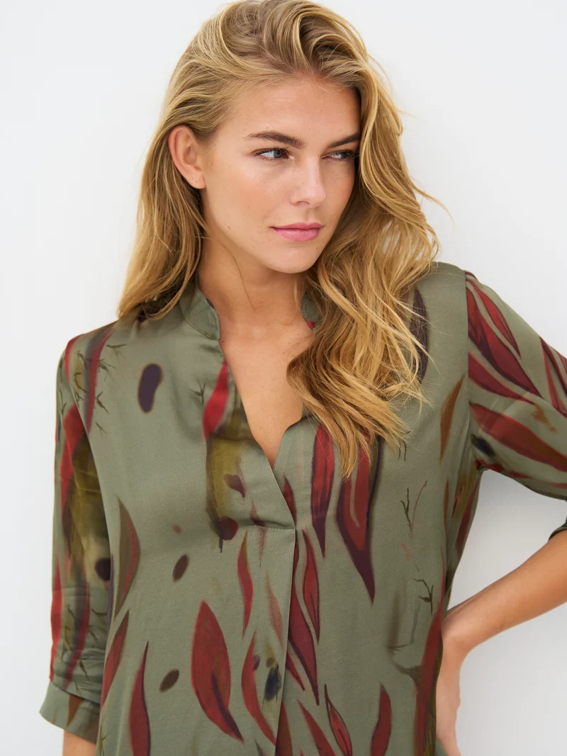Cilje Tunika-Kleid - Army Mix