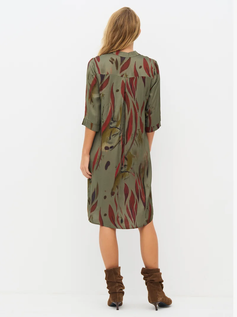 Cilje Tunika-Kleid - Army Mix