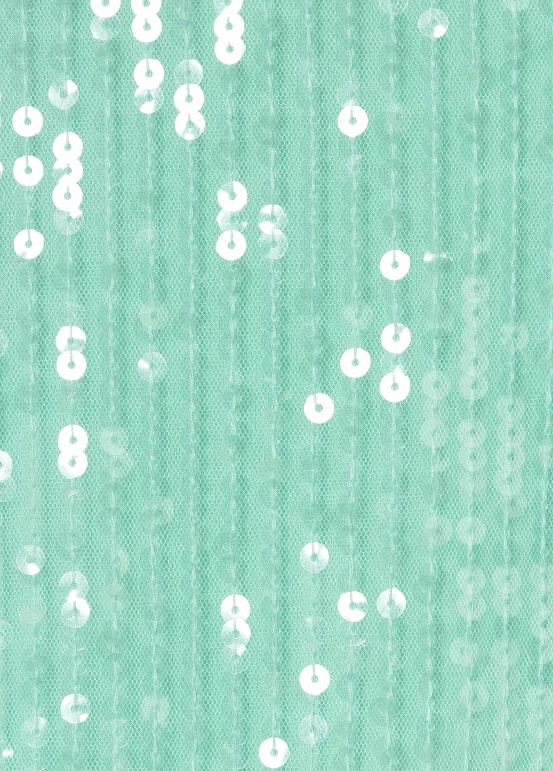 Mini sequin skirt