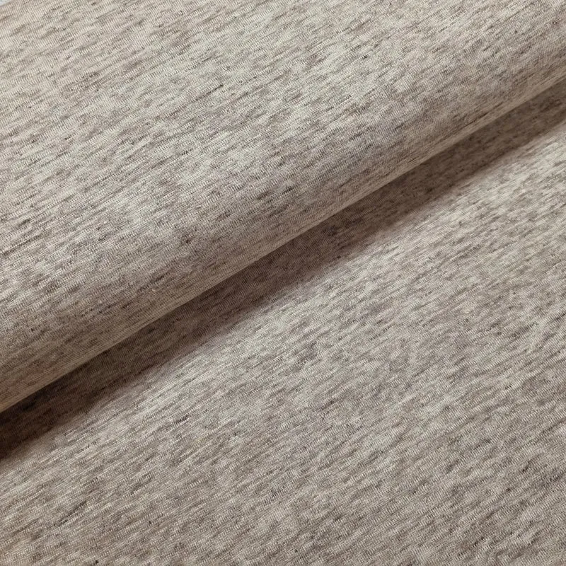 Leinen Stoff meliert | Strickstoff 170 cm Reststück
